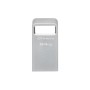 Memorie USB Flash Drive Kingston 64GB Data Traveler Micro, USB 3.2 Gen1, Metalic