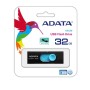 Memorie USB Flash Drive Adata UV220 32GB, USB2.0, albastru/negru