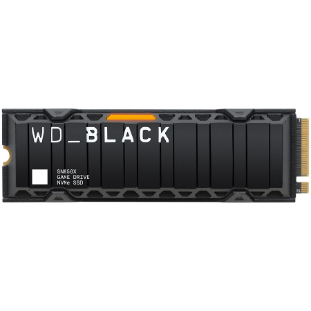 SSD WD Black SN850X HeatSink 1TB M.2 2280 PCIe Gen4 x4 NVMe, Read/W...