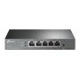 "Load Balance Broadband Router PORT: 1× 10/100 Mbps RJ45 WAN Port, 3× 10/100 Mbps RJ45 WAN/LAN Ports, 1× 10/100 Mbps RJ45 LAN Po