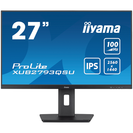 IIYAMA Monitor LED XUB2793QSU-B7 27" IPS 2560 x 1440 @100Hz 300 cd/...