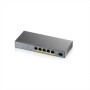 Switch Zyxel GS1350-6HP-EU0101F, 5 port, 100/1000 Mbps