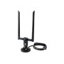 LevelOne WUA-1810E AC1200 Dual Band Wireless USB Network Adapter, 150 x 230 x 40 mm