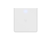 UBIQUITI U6 Enterprise In-Wall, 10 spatial streams, 115 m² (1,250 ft²) coverage, 600+ connected devices, Powered using PoE+/PoE+