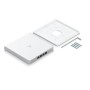 UBIQUITI U6 Enterprise In-Wall, 10 spatial streams, 115 m² (1,250 ft²) coverage, 600+ connected devices, Powered using PoE+/PoE+