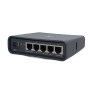 WIRELESS ACCESS POINT MIKROTIK RB952UI-5AC2ND-TC, hAP ac lite tower ,5xLAN Fast Ethernet, 650MHz CPU, 64MB RAM, built-in 2.4Ghz 
