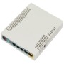 WIRELESS ACCESS POINT MIKROTIK RB951UI-2HND, 5xLAN Fast Ethernet ,1xUSB2.0, PASSIVE POE IN/OUT