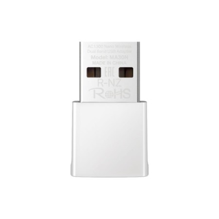 Adaptor Mercusys AC1300 Nano Wireless Dual Band USB, viteza: 400 Mbps at 2.4 GHz + 867 Mbps la 5 GHz, Internal Antennas, USB 2.0