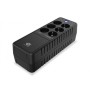 Conceptronic ZEUS05E 650VA 360W UPS, Schuko x 6 (3x surge protection 3x surge protection & battery backup), RJ45 In/Out, AVR, 11