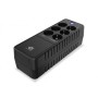 Conceptronic ZEUS05E 650VA 360W UPS, Schuko x 6 (3x surge protection 3x surge protection & battery backup), RJ45 In/Out, AVR, 11