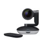 Camera web Logitech PTZ Pro 2, Full HD 1080p 30fps, raza de acțiune IR 8,5 m, câmp de vizualizare: diagonală: 90°, horizontală: 