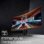 Gigabyte monitor gaming curbat, G27QC A, diagonala: 27", bit depth: 8 bits, aspect ratio: 16:9, rezolutie: 2560 x 1440, densitat
