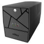 UPS NJOY Keen 2000, 2000VA/1200W, Line-interactive, 4 Prize Schuko cu Protectie, Repornire Automata, Reglaj Automat al Tensiunii