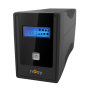 UPS nJoy Cadu 850, 850VA/480W, Afisaj LCD cu ecran tactil, 2 x prize Schuko