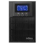 UPS nJoy Aten PRO 1000, 1000VA/800W, On-line (double convension UPS), LCD Display, 3 Prize Schuko cu Protectie, Tower, Smart SNM