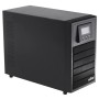 UPS nJoy Aten PRO 3000, 3000VA/2700W, On-line, LCD Display, 4 Prize Schuko cu Protectie, Management, Tower, Dubla conversie, Fre