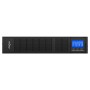 UPS nJoy Balder 3000, 3000VA/ 3000W, On-line, LCD Display, Montare Rack/Tower, 8 Prize IEC 13 1x IEC C19, Dubla conversie, Plaja
