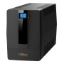 UPS nJoy Horus Plus 1500, 1500VA/900W, Afisaj LCD cu ecran tactil, 4 Prize Schuko cu Protectie, Repornire Automata, RJ11 protect
