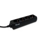 EQUIP 333281 4-Outlet Power Strip, 41x38x195mm