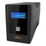 UPS nJoy Cadu 650, 650VA/360W, Afisaj LCD cu ecran tactil, 2 x prize Schuko