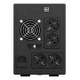 UPS nJoy Cadu 2000, 2000VA/1200W, Afisaj LCD cu ecran tactil, 4 x prize Schuko