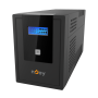 UPS nJoy Cadu 1500, 1500VA/900W, Afisaj LCD cu ecran tactil, 4 x prize Schuko