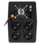 UPS nJoy Horus Plus 2000, 2000VA/1200W, Afisaj LCD cu ecran tactil, 4 Prize Schuko cu Protectie, Repornire Automata, RJ11 protec