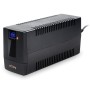 UPS nJoy Horus Plus 600, 600VA/360W, Afisaj LCD cu ecran tactil, 2 Prize Schuko cu Protectie, Repornire Automata, RJ11 protectie