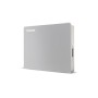 HDD Extern TOSHIBA CANVIO Flex 1TB, 2.5", USB 3.2 Gen1 (5Gbit/s), includes USB-A and USB-C cables, Silver, 149g