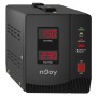 Stabilizator tensiune nJoy 2000VA Alvis, 1200W, 2x Schuko