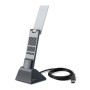 AX3000 High Gain Dual Band Wi-Fi 6 USB Adapter SPEED: 2402 Mbps at 5 GHz + 574 Mbps at 2.4 GHz SPEC: High Gain External Antennas