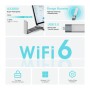 AX3000 High Gain Dual Band Wi-Fi 6 USB Adapter SPEED: 2402 Mbps at 5 GHz + 574 Mbps at 2.4 GHz SPEC: High Gain External Antennas