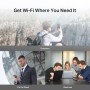 WI-FI LTE mobile Mercusys 4G MT110, Standarde wireless: IEEE 802.11a/b/g/n 2.4 GHz, dimensiuni: 111*70*23.8 mm, 1 Nano SIM card 