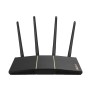 Asus Wireless Router RT-AX57, AX3000 2402 Mbps+ 574 Mbps, Dual-Band-2.4, 5Ghz, WI-FI 6, 4 x antene externe, Procesor: 1.7GHz qua