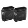 Kit Routere Wireless Asus GT6(B-2-PK)Black, tri-band, WI-FI 6, Standard retea: WiFi 6 (802.11ax), IPv4, IPv6, Backwards compatib