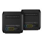 Kit Routere Wireless Asus GT6(B-2-PK)Black, tri-band, WI-FI 6, Standard retea: WiFi 6 (802.11ax), IPv4, IPv6, Backwards compatib