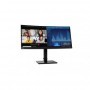 Monitor LED Lenovo ThinkVision P34w-20, 34.14inch, IPS UWQHD, 4ms, 60Hz, negru