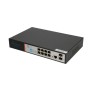 Extralink VICTOR  PoE Switch  8x Gigabit PoE/PoE+ 2x SFP 1x Console Port 150W Managed