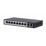 Extralink PERSES  PoE Switch   8x Gigabit PoE/PoE+ 2x RJ45 Uplink Gigabit 96W