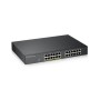 Zy GS1900-24, 24-port GbE L2, 12 Prt POE