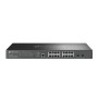 Omada 16-Port 2.5GBASE-T and 2-Port 10GE SFP+ L2+ Managed Switch with 8- Port PoE+ PORT: 8× 2.5G PoE+ Ports, 8× 2.5G Non-PoE Por