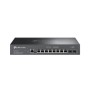 Switch TP-Link SG3210X-M2, 8 x porturi RJ 45, 2 x SFP+, viteza LAN 100/1000/2500 MBps, Layer L2+, capacitate 80 Gbps, dimensiuni