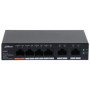 Dahua desktop switch, 6 porturi Gigabit, 4 porturi POE, CS4006-4GT-60, Port 1-4: 4 × RJ-45 10/100/1000 Mbps (POE),  Port 5-6: 2 
