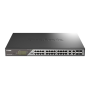 D-Link Switch DSS-200G-28MP,24 x 10/100/1000 Mbps PoE, 4 x Combo 1000 Mbps, Switching Capacity:56 Gbps, Forwarding Rate: 41.67 M