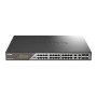 D-Link Switch DSS-200G-28MP,24 x 10/100/1000 Mbps PoE, 4 x Combo 1000 Mbps, Switching Capacity:56 Gbps, Forwarding Rate: 41.67 M