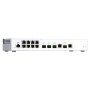 Switch QNAP M408-2C Marvell 98DX3236, 8 porturi 1Gbps, 2 porturi combo 10G SFP+/NBASE-T, 2 porturi 10G SFP+, desktop, web-manage