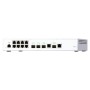 Switch QNAP M408-2C Marvell 98DX3236, 8 porturi 1Gbps, 2 porturi combo 10G SFP+/NBASE-T, 2 porturi 10G SFP+, desktop, web-manage