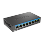 D-LINK DMS-108 UNMANAGED SWITCH 8 PORT, Interfata: 8 x 10/100Mbps/1G/2.5G, Auto MDI/MDIX, Capacitate Switch 40 Gbps,  Packet For