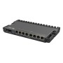 MIKROTIK, RB5009UG+S+IN Indoor router, Procesor: 350-1400 (auto) MHz 4 core, 1 GB RAM, Storage 1GB NAND, RouterOS license 5, con