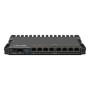 MIKROTIK, RB5009UG+S+IN Indoor router, Procesor: 350-1400 (auto) MHz 4 core, 1 GB RAM, Storage 1GB NAND, RouterOS license 5, con